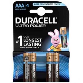 Duracell Ultra Power Battery AAA Pack Of 4 Pieces
