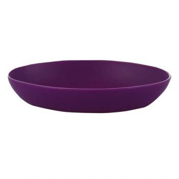 Ucsan Plastic Oval Plate Frosted Small