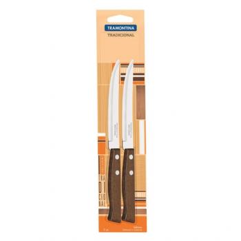 Tramontina Steak Knife Traditional Plain edge 5 Inch 2 Count