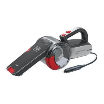 Black + Decker Dustbuster Pivot Automatic Car Hand Vacuum Cleaner PV1200AV-B5 12 Volt Grey