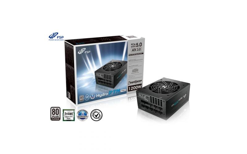 FSP 1200W HYDRO PTM PRO 80 PLUS Platinum Power Supply ATX3.0(PCIe5.0)                         
                                                        FSP