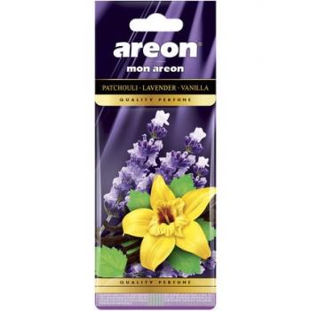 Areon Air Freshener Mon Patch Lavender And Vanilla Cardbaord