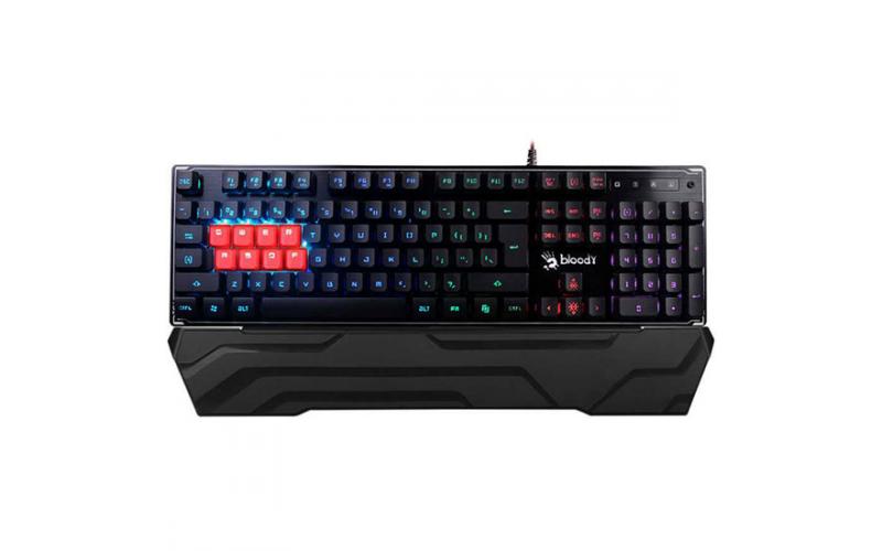 BLOODY B3370R 8 LIGHT STRIKE MECHANICAL GAMING KEYBOARD