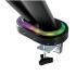 TWISTED MIND DAUL MONITOR SPRING-ASSISTED PRO GAMING MONITOR ARM WITH USB HUB RGB