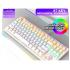 ZIYOULANG K2 RGB TKL MECHANICAL GAMING KEYBOARD BLUE SWITCH - WHITE