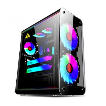 COOLMAN A380 RGB MID TOWER GAMING PC CASE