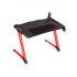 DXRACER E-SPORTS GAMING DESK - BLACK/RED