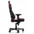 DXRACER KING SERIES MODULAR  GAMING CHAIR EXTRA WIDE SEAT LARGE BACKRET - RED/BLACK