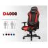 DXRACER KING SERIES MODULAR  GAMING CHAIR EXTRA WIDE SEAT LARGE BACKRET - RED/BLACK