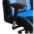 DXRACER KING SERIES MODULAR GAMING CHAIR EXTRA WIDE SEAT LARGE BACKRET - BLUE/BLACK