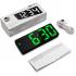 LED CLOCK GH0712L ( HIGH - TIME - ALARM - SNOOZE - CALENDAR - INDOOR TEMPERATURE - 12/24 HOUR )