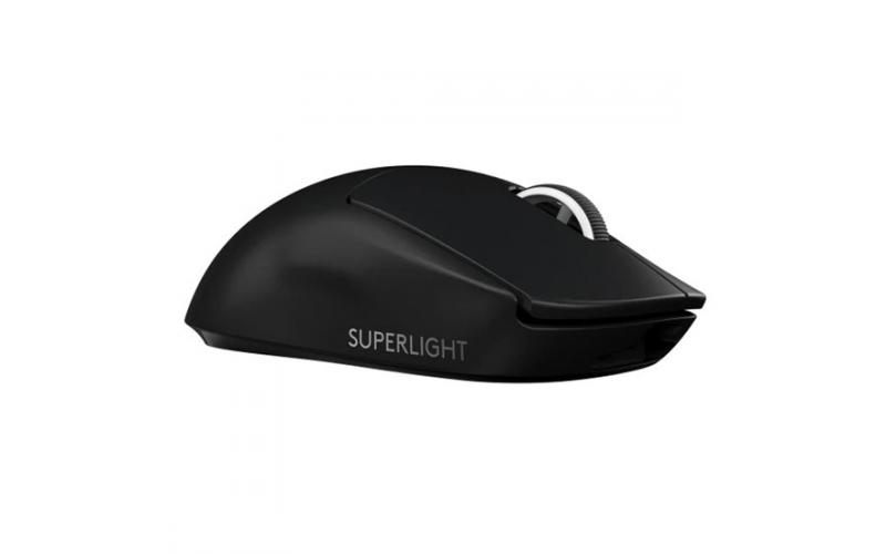 LOGITECH G PRO X SUPERLIGHT WIRELESS LIGHTSPEED 25K DPI HERO GAMING MOUSE - BLACK