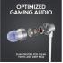 LOGITECH G333 IN-EAR GAMING HEADPHONES WITH MIC DUAL DYNAMIC DRIVER - WHITE