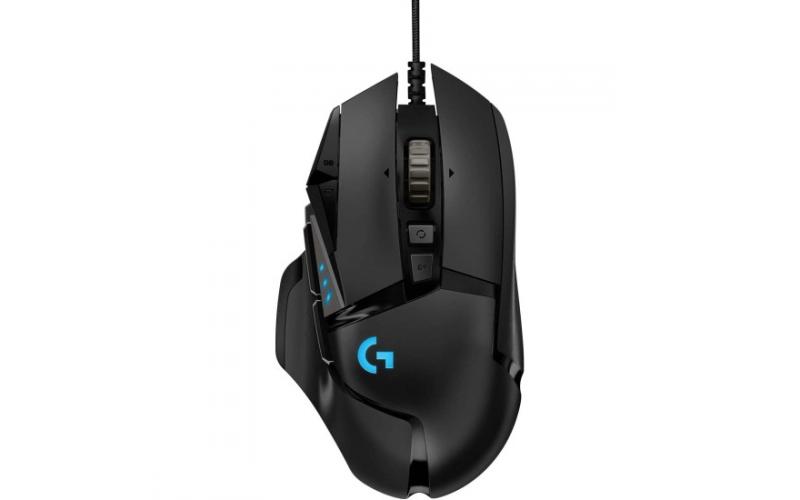 LOGITECH G502 HERO HIGH PERFORMANCE 25600 DPI WIRED GAMING MOUSE