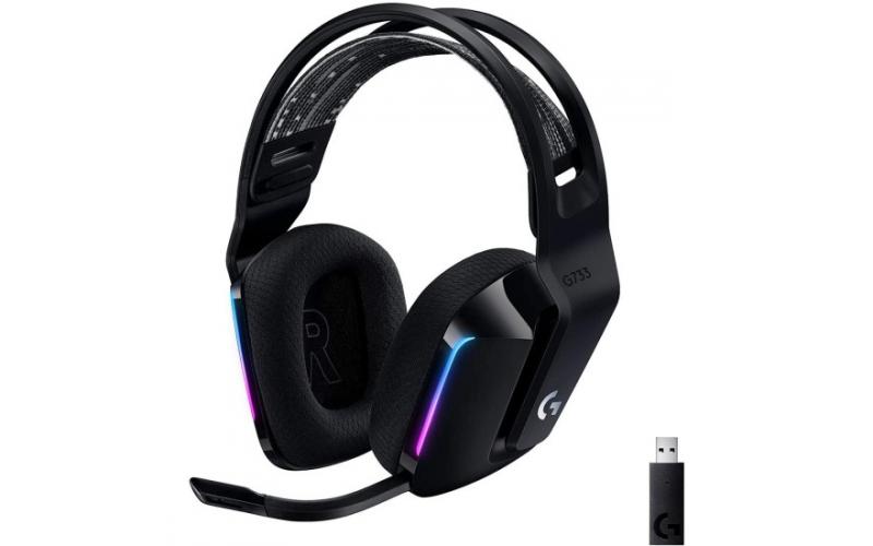 LOGITECH G733 LIGHTSPEED WIRELESS RGB GAMING HEADSET