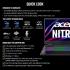 Acer Nitro 5 AN515-58-725A (2022) 12Gen Intel Core i7 14-Cores w/ RTX 3060 & 144Hz Display - Black