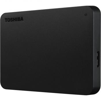Toshiba Canvio Basics 1TB USB C Portable Hard Drive Support Windows & MAC - Black