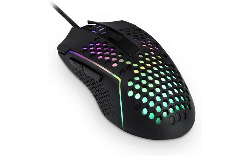 Redragon M987 Reaping Lightweight 55g Honeycomb RGB Wired 6 Buttons Programmable with 12400 DPI