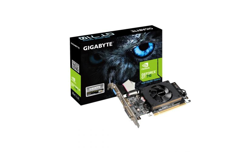 GIGABYTE GeForce® GT 710 2GB GDDR3  - Graphics Card