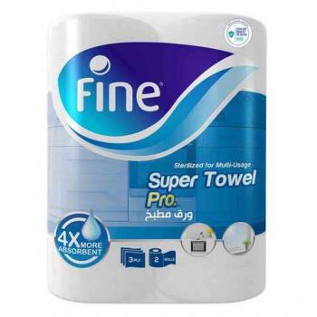 Fine Kitchen Super Towel 70 Sheet 2 Ply 2 Rolls