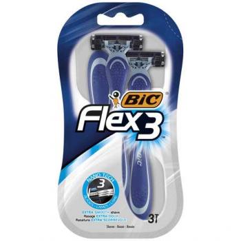 Bic Razor Flex 3 Blades For Men 3 Pieces