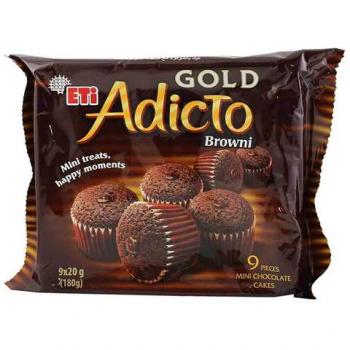 ETi Adicto Cupcake Chocolate Gold 180 Gram