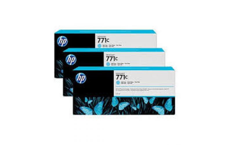 HP B6Y36A (771C) Cyan  Ink Cartridge (Original)