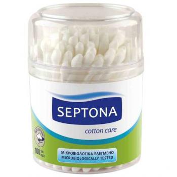 Septona Cotton Buds Drum 100 Pieces