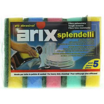 Arix Splendelli Sponge Scourer 5 Pieces
