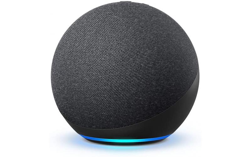 Echo 4th Gen Smart speaker with Alexa Charcoal