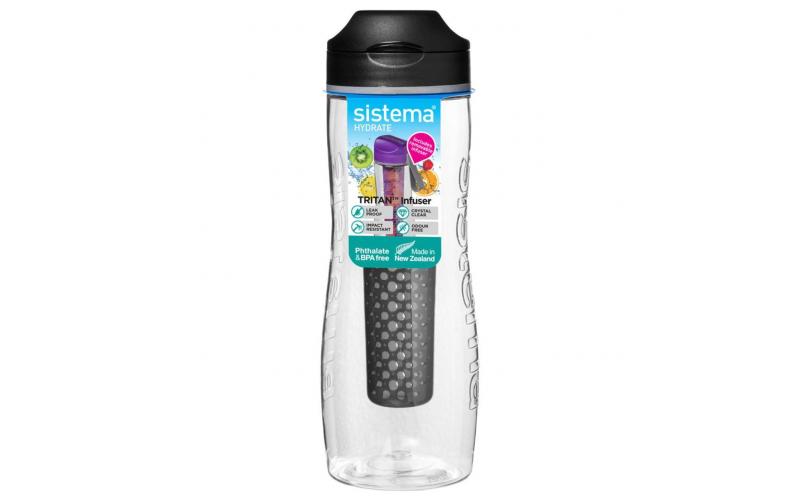 Sistema 800Ml Tritan Infuser Bottle