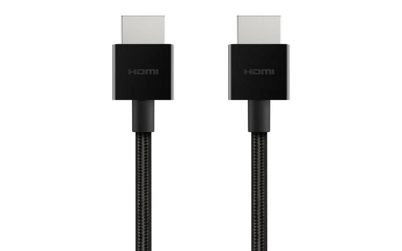 Belkin 4K Ultra HDR High Speed HDMI 21 Braided Cable 1M Black