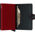 Secrid Miniwallet Cubic - Black & Red
