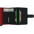 Secrid Miniwallet Cubic - Black & Red