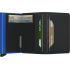 Secrid Miniwallet Matte - Black & Blue