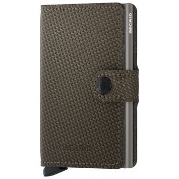 Secrid Miniwallet Carbon - Khaki