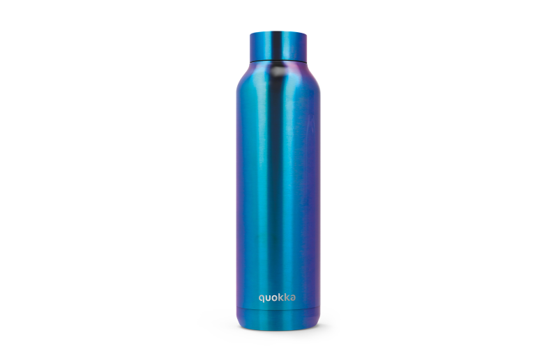 Quokka Thermal Ss Bottle Solid Neo Chrome 630 Ml