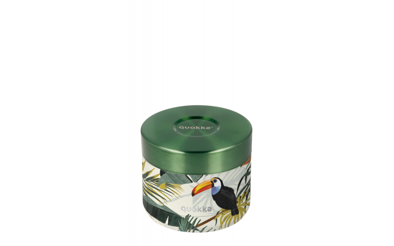 Quokka Thermal Ss Food Jar Tropical 369 Ml