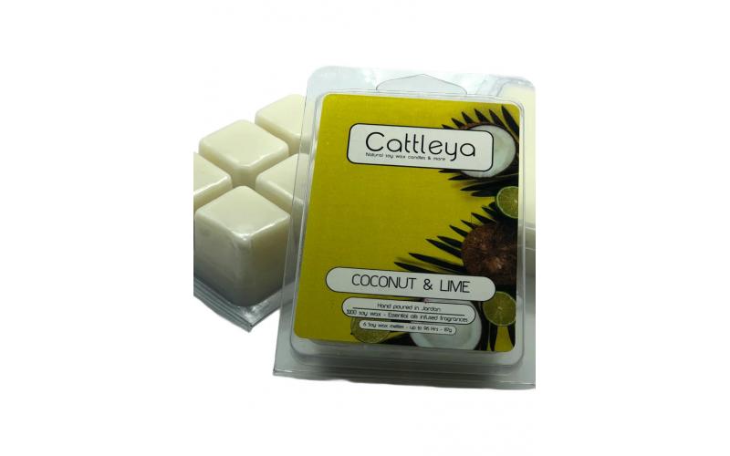 Cattleya Soy Wax Melties Coconut & Lime