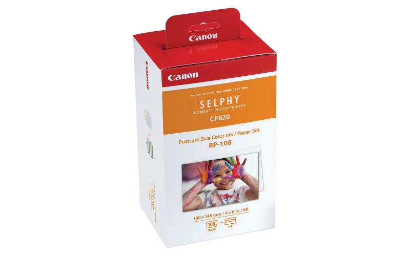 CANON 108 Sheet s With ink for Selphy Printer