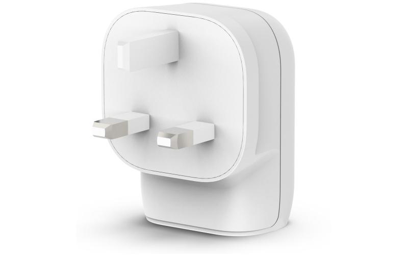 Belkin BOOST CHARGE 32W USB-C PD + USB-A Wall Charger UK Plug White