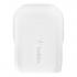 Belkin BOOST CHARGE 32W USB-C PD + USB-A Wall Charger UK Plug White