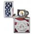 Zippo 29395 250 America Stamp On Flag
