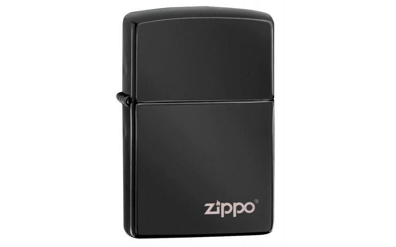 Zippo 24756Zl Ebony With Zippo Logo Lasered