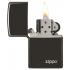 Zippo 24756Zl Ebony With Zippo Logo Lasered