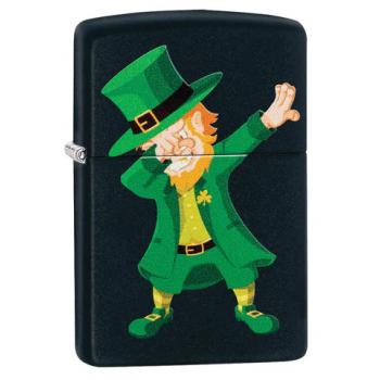 Zippo 49124 218 Dabbing Leprechaun Design