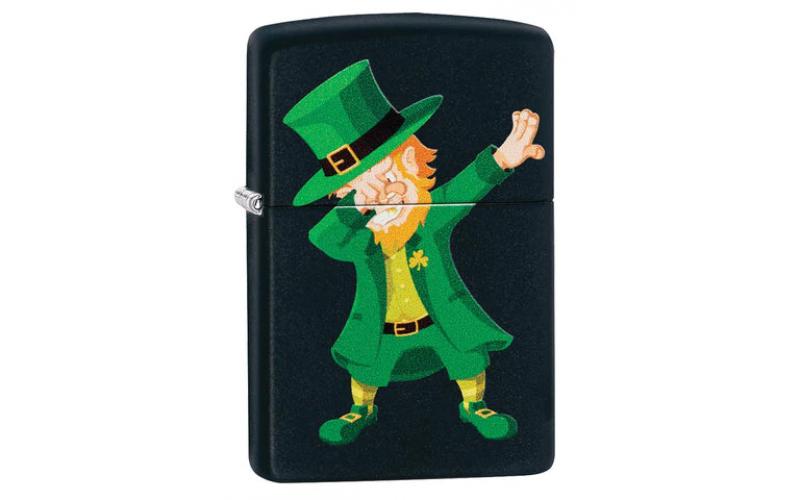 Zippo 49124 218 Dabbing Leprechaun Design