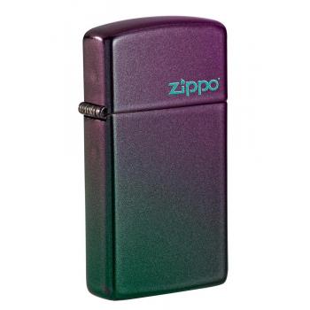 Zippo 49267Zl 49267 Slim Iridescent Zippo Logo