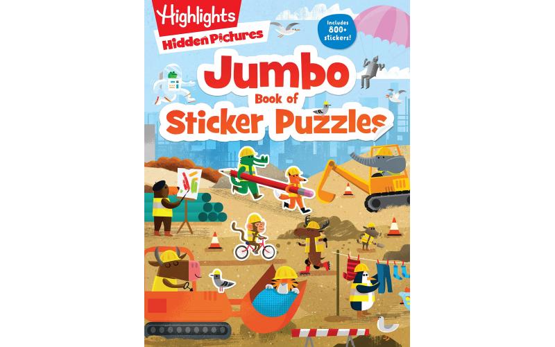 Jumbo Book of Sticker Puzzles
