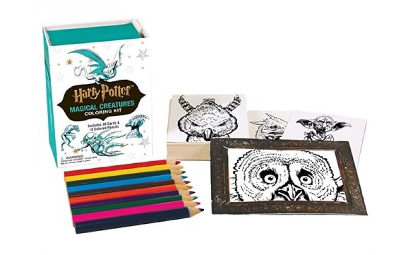 Harry Potter Magical Creatures Coloring Kit